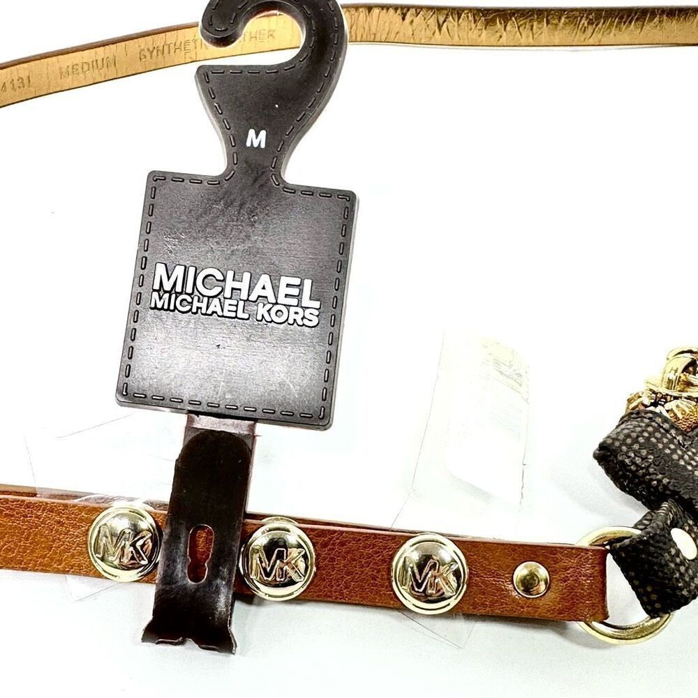 NEW Michael Kors Logo Belt Bag Size Medium - Picture 11 of 14